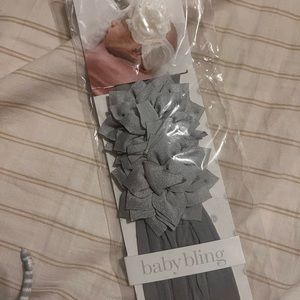 Brand new baby bling bow